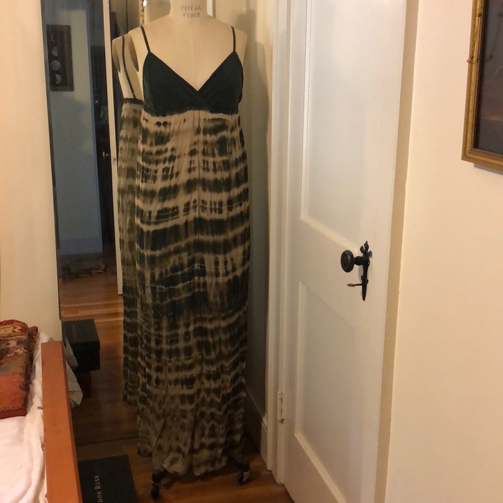 NWT Gorgeous Gypsy tie dye maxi dress
